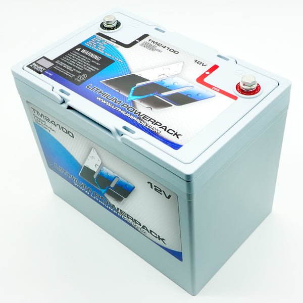Lithium Pros TM24100 100Ah BlueTooth Lithium Ion 12 Volt Battery