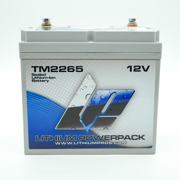 Lithium Pros TM2265 65Ah LFP 12 Volt Battery