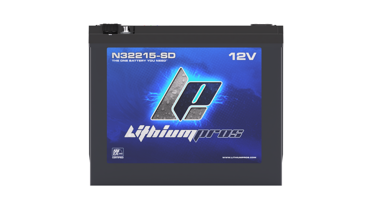 N32215-S 12.8V 215Ah Marine Starting Battery with NMEA 2000