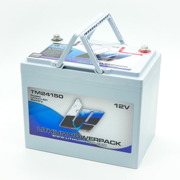Lithium Pros TM24150 50Ah Lithium Ion 12 Volt Battery