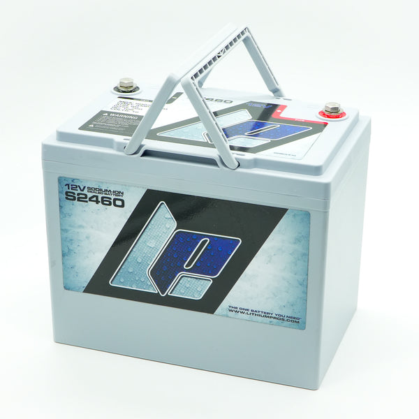 Lithium Pros S2460 60Ah Sodium Ion Marine Start 12 Volt Battery