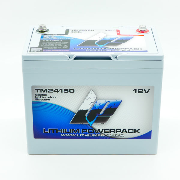 Lithium Pros TM24150 50Ah Lithium Ion 12 Volt Battery