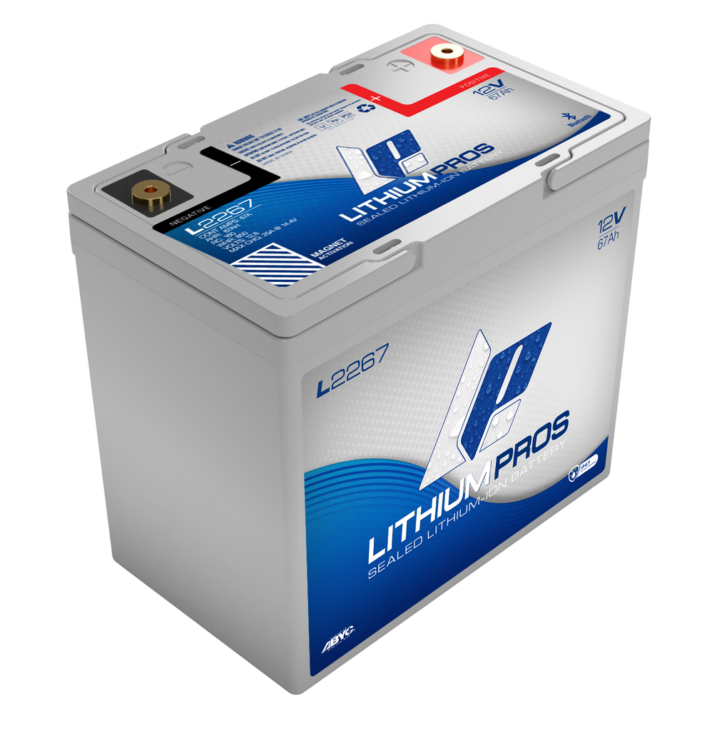 Lithium Pros L2267 12V 67Ah Lithium Ion Bluetooth Battery