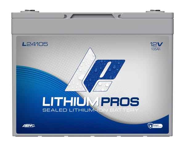 Lithium Pros L24105 12V 105Ah BlueTooth Lithium Ion Battery