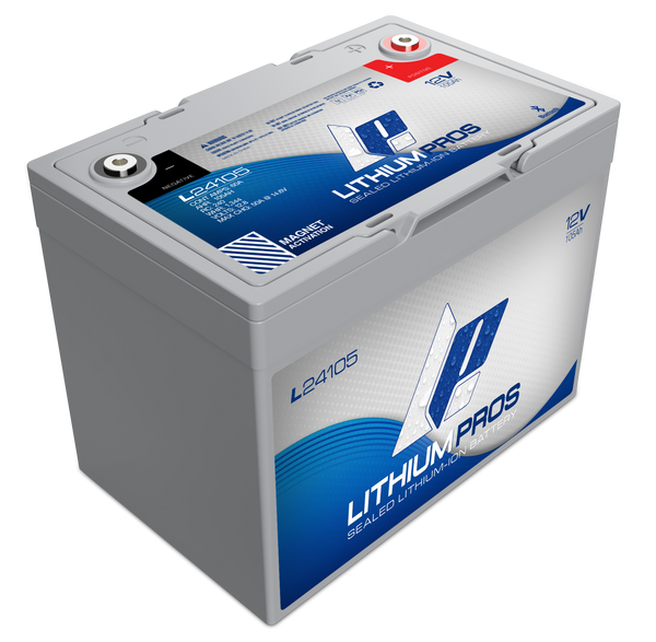 Lithium Pros L24105 12V 105Ah BlueTooth Lithium Ion Battery