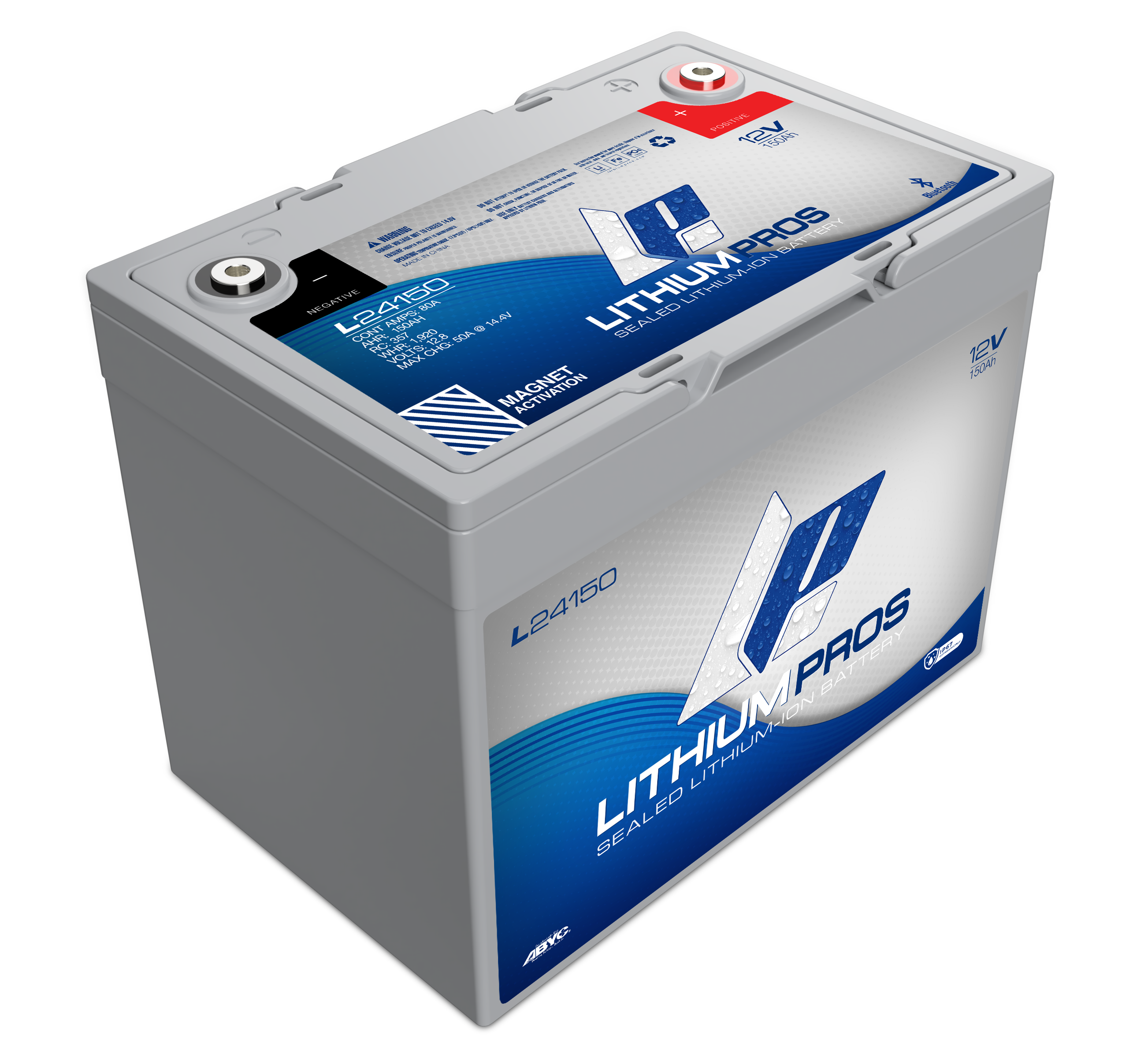 Lithium Pros L24150 12V 150Ah Bluetooth Lithium Ion Battery