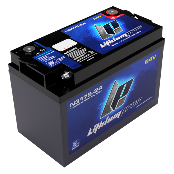 LP-N3175-24D 25.6V 75Ah Lithium Ion Trolling Battery with NMEA 2000