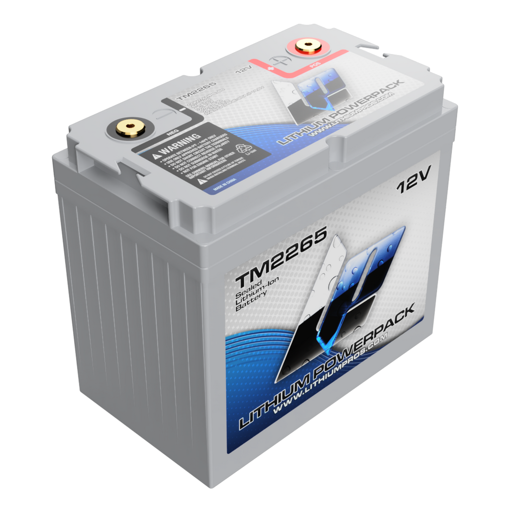 Lithium Pros TM2265 65Ah LFP 12 Volt Battery