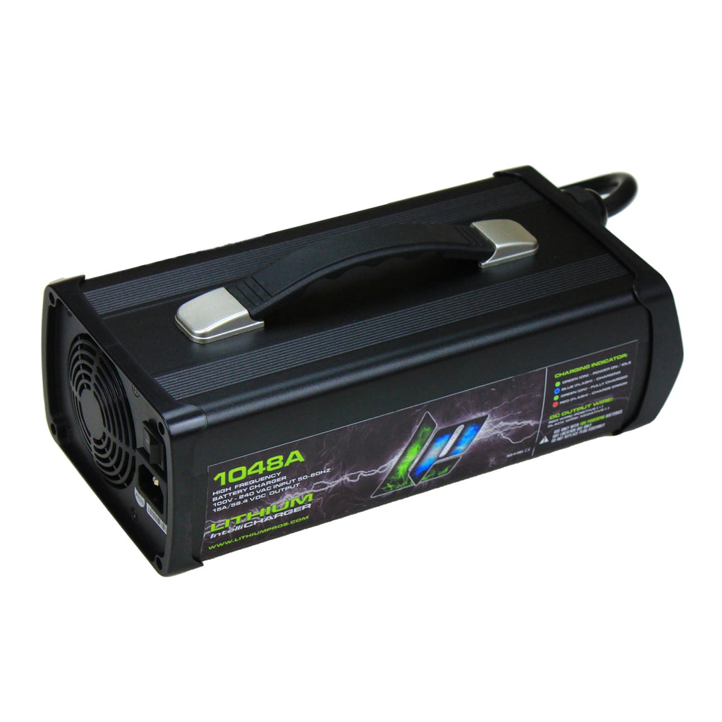 1048A 48V 10A Lithium Ion Battery Charger - Lithium Pros