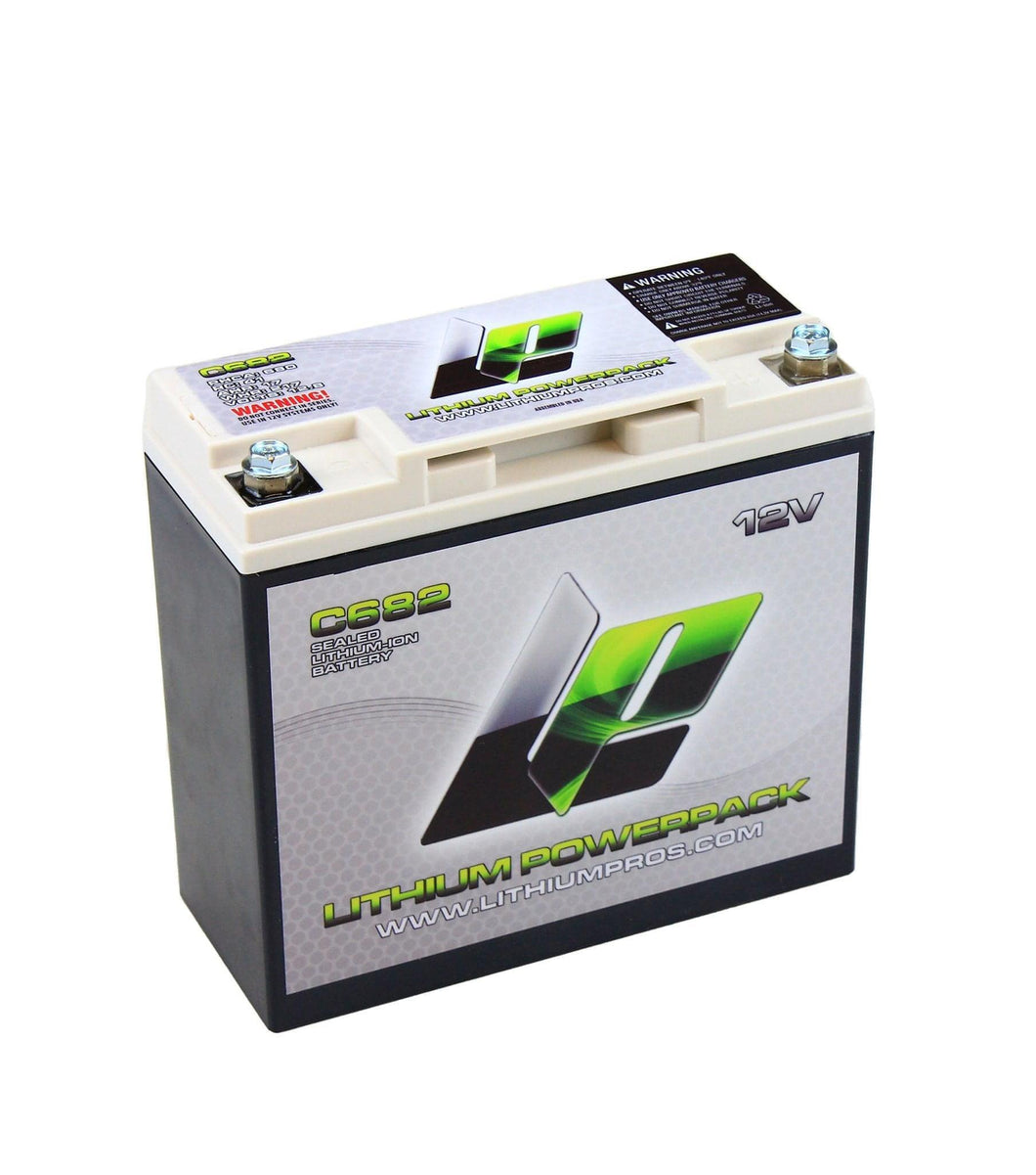 C682 12V 16Ah Lithium Ion Racing Battery - Lithium Pros
