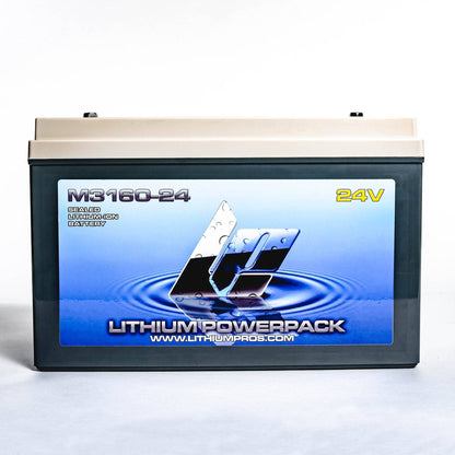 M3160-24 24V 60AH MARINE TROLLING BATTERY - Lithium Pros