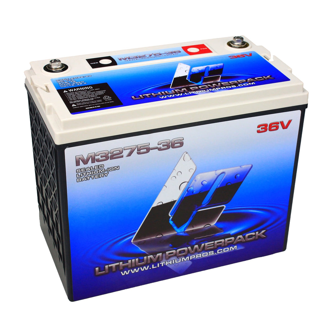 M3275-36 38.4V 75Ah Lithium Ion Trolling Battery - Lithium Pros