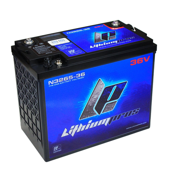 N3275-36 38.4V 75Ah Lithium Ion Trolling Battery with NMEA 2000 - Lithium Pros