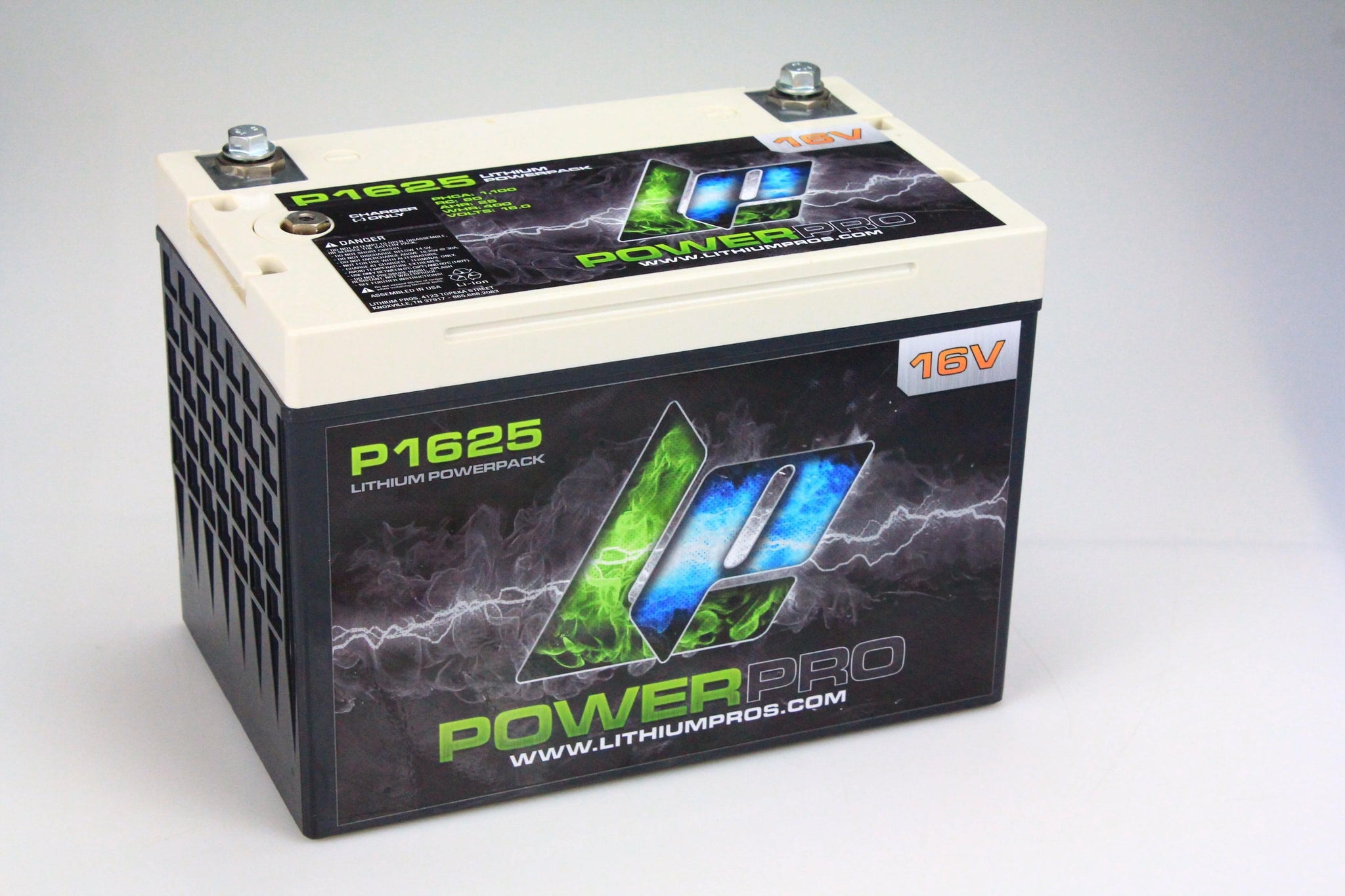 P1625 16V 25Ah Lithium Ion Racing Battery
