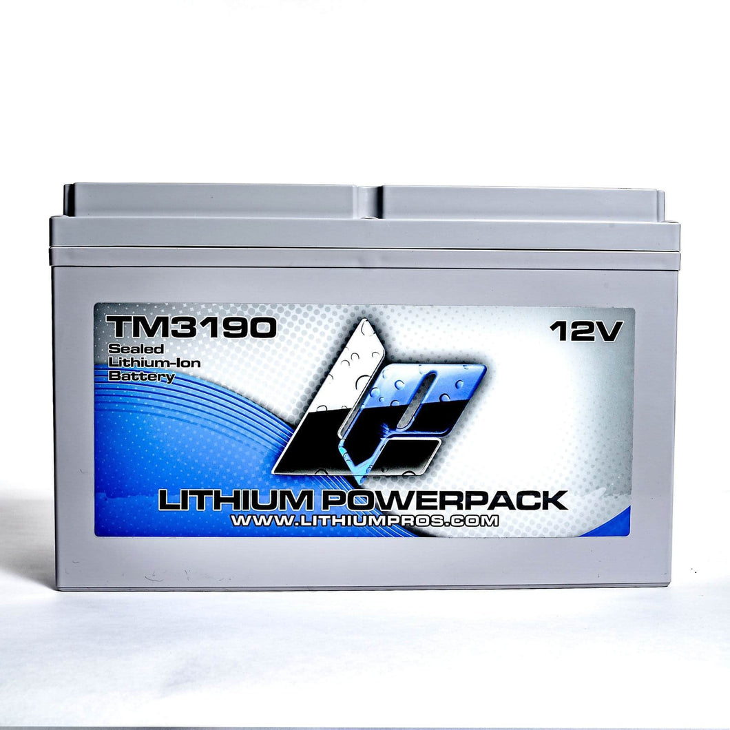 TM3190 12.8V 90Ah Lithium Ion Trolling Battery - Lithium Pros
